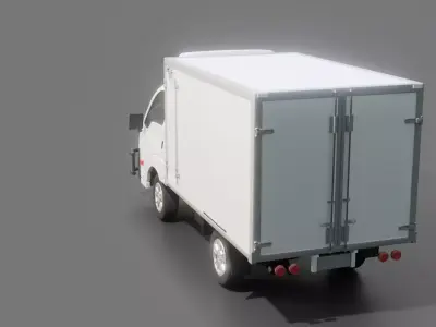 Kia K2700 Sebenza Box Truck 3D model