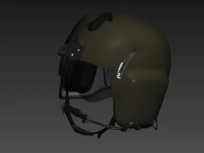3D model of a helmet 3D model