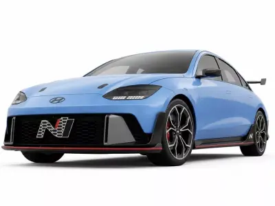 Hyundai RN22e Concept High Performance Electric Sports Sedan  3D model