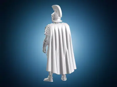 Commanding Officer Military Figure 3D Print Model 3D print model