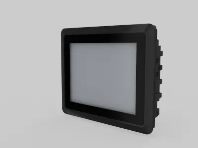 Industrial Touch Screen 3D model