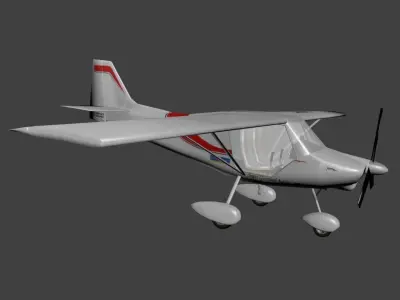 Super Guepard 912 Free low-poly 3D model