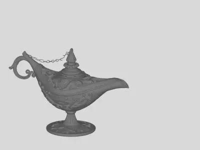 Aladdin Lamp 3D model