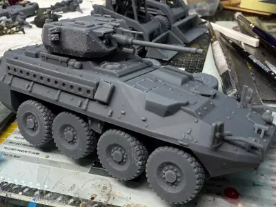 Stryker US Army Military Vehicles 3D Prints 3D print model