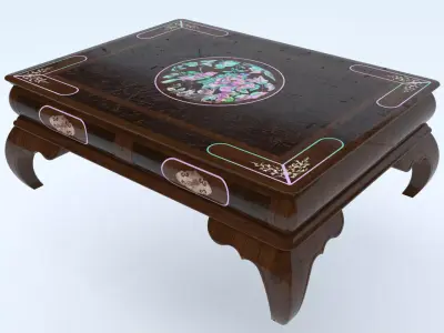 MING COFFEE TABLE 3D model