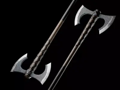 Viking Axe 3D model purchase