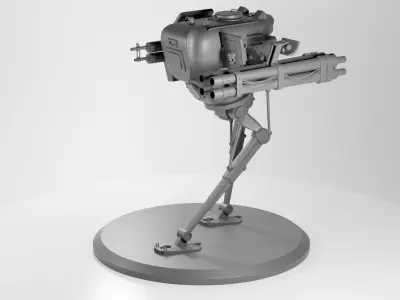 Fergus Imperial Military Mech Light Division 3D print model