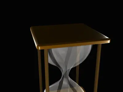 Hour Glass Free low-poly 3D model