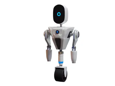 Service LED Robot 3D model