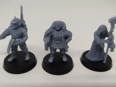 Imperial Advisors Master of Ordnance Master of Fleet Astropath 3D print model