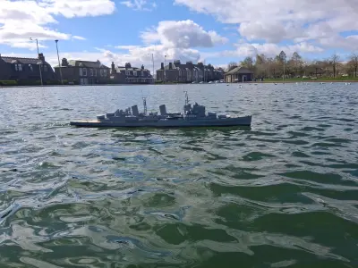 HMS Belfast 3D printed rc working model Build Instructions Free 3D print model