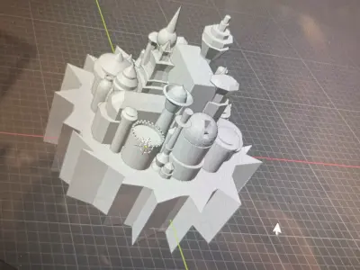 Castle for DND 3D print model