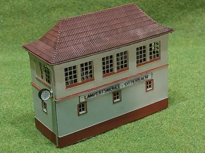 German signal box Lampertsmuchle-Otterbach 1-87 resin 3D print model