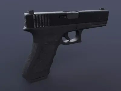 Glock 17 Gen 3 3D model