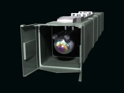 Launch Container for Akeron LP 3D model