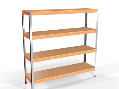 Shelf Free low-poly 3D model
