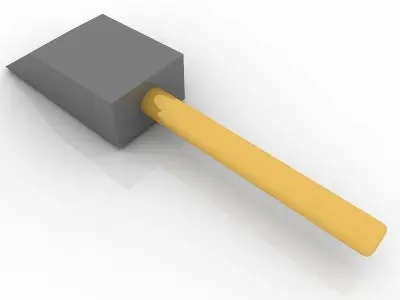 Foam Brush 3D model