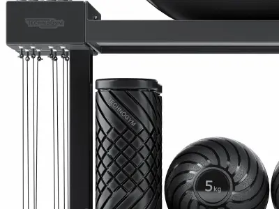 Fitness set Technogym SKILLTOOLS Kit 3D model