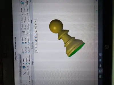 3D Model of Chess Part 3D model