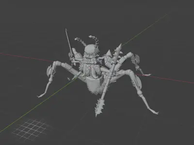 Spider Guard 3D model