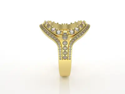 jewellery rings - 01 Free 3D print model