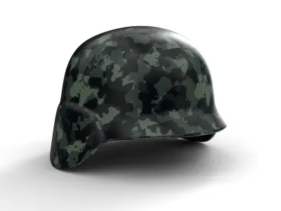 Military helmet 3D print model