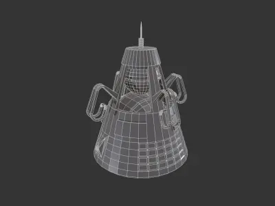 Space Probe Collection Low-poly 3D model