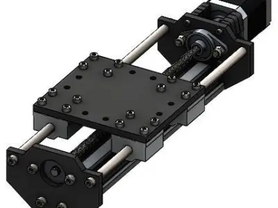 Linear Module - Screw Drive 3D model
