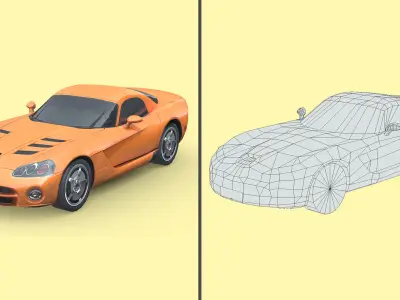 Low-Poly Car Pack 017 - Future Classics