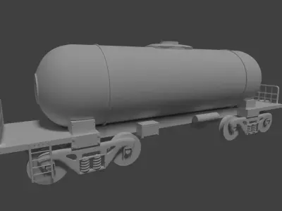 Oil tanker 3D model purchase