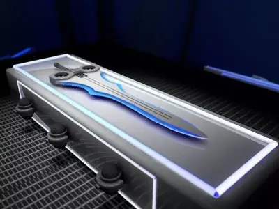 majedhd sword design Free 3D model