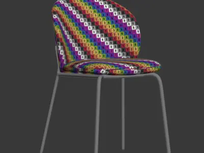 Princeton Chair by BoConcept 3D model