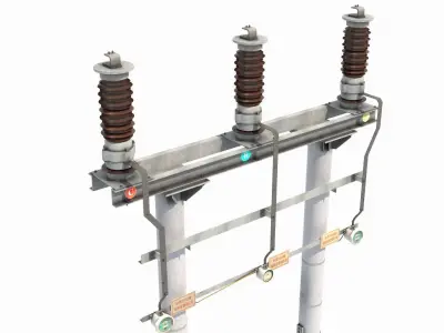  Collection of Electrial Equipment 3D model
