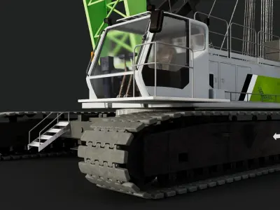 Telescopic Boom Lift  3D model