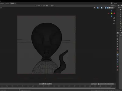 Terry The Alien 3D model