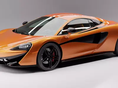 Mclaren 570s Spider 3D model