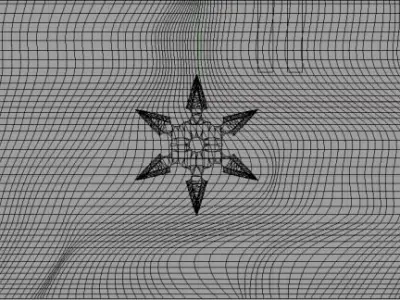 6 Point Shuriken 3D model