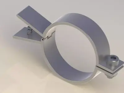 Bradford squeeze clamp 13-mhhm-q-1 3D model