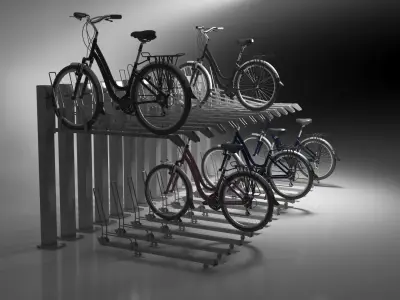 Bicycle Parking 3D model buy