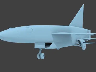 The Republic XF-103 3D print model