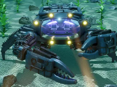 Robot lobster 3D model