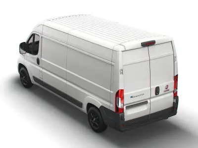 Fiat E Ducato Van L3H2 2022 3D model