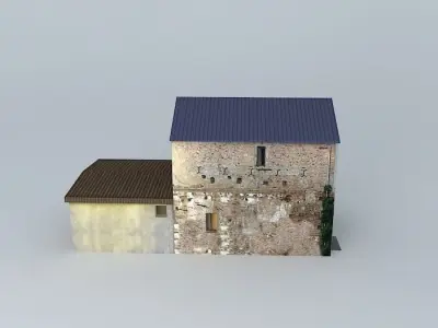 Derelict Factory Sisak Free 3D model