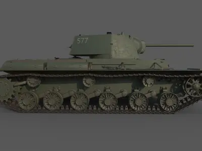 KV 1 1940 3D model