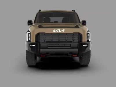 Kia Tasman 2025 3D Pickup Truck 3D model