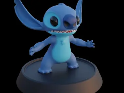 Stitch 3D model purchase