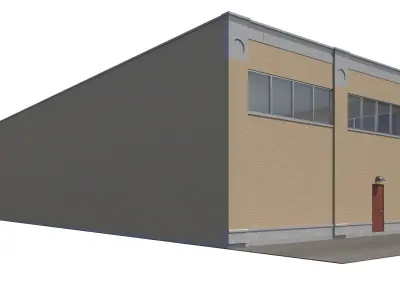 Commercial-031 Office Building 3D model