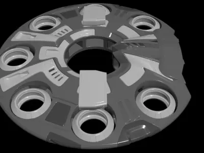 Dutch Industrial Space Company - Concept 05 3D model