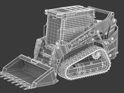 Kubota SVL 75-3 Compact Track Loader 3D model