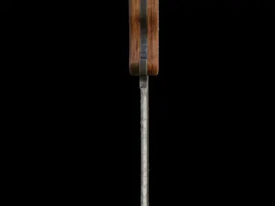 Hunting knife Free 3D model purchase